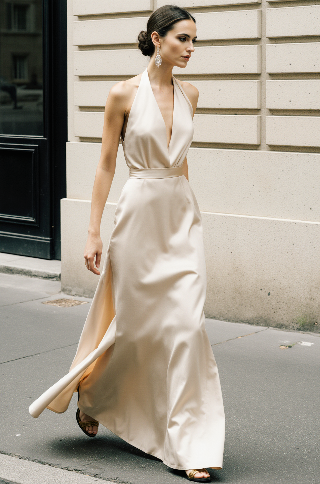 The Modern Pearl Wedding Dress Every Minimalist Bride Dreams Of | MaisonBridal