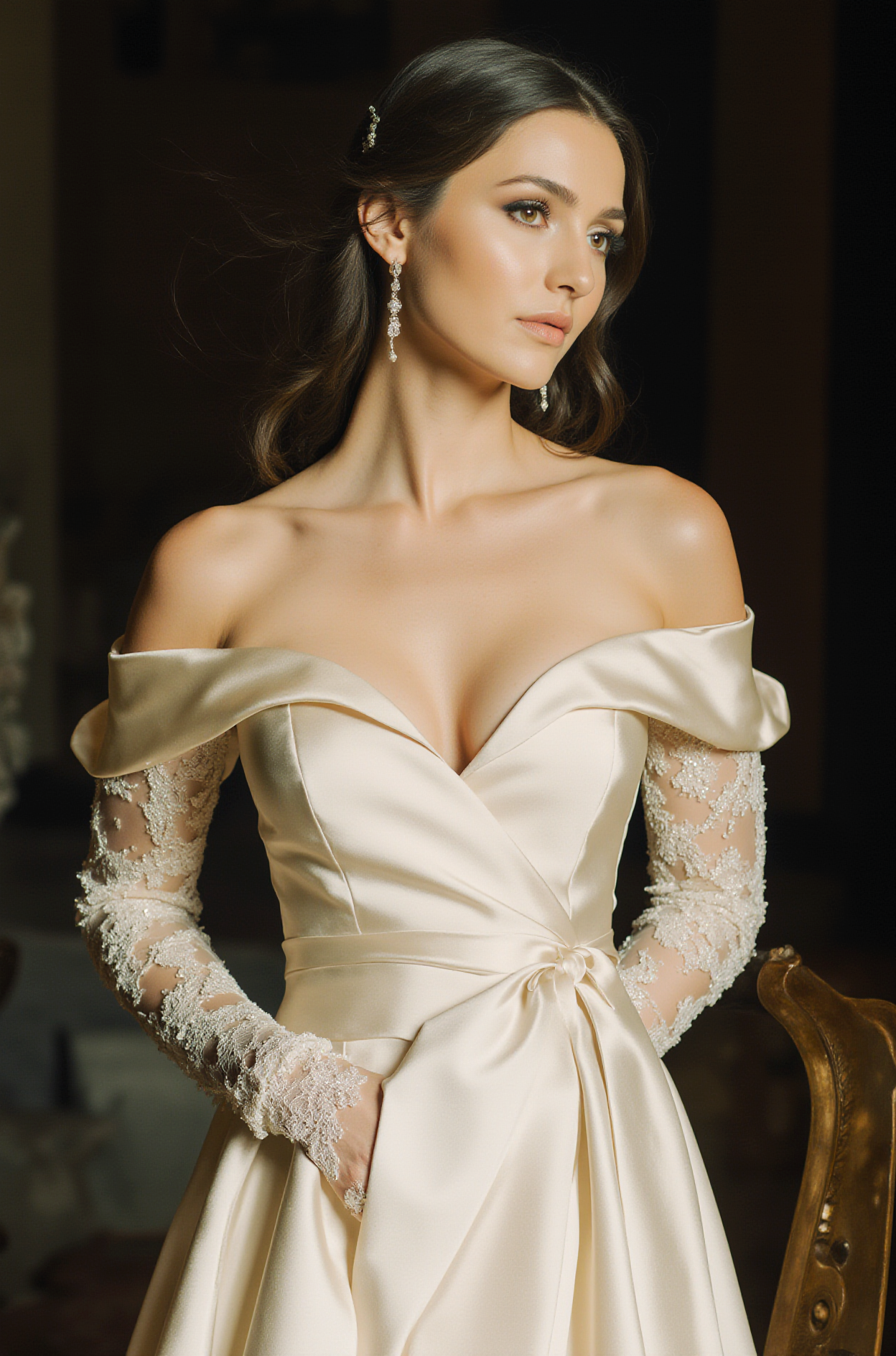 The Ultimate Guide to Off-Shoulder Sparkling Wedding Dresses | MaisonBridal