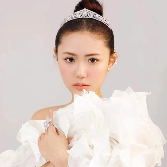 Elegant Bridal Tiaras Queen Crowns  New Design Wedding Headpiece Bride Hair Jewelry Perfect for Brides And Wedding Hair Accesso