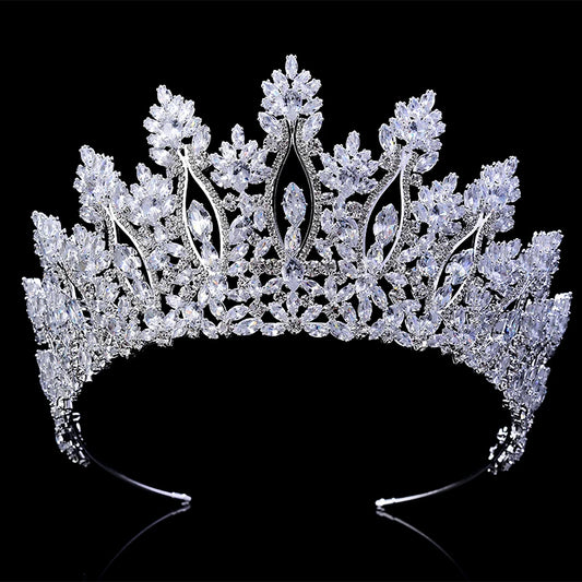 Tiaras And Crowns HADIYANA Classic New Fashion Design Bridal Hair Accessories Anniversary Wedding Women BC5070 Corona Princesa