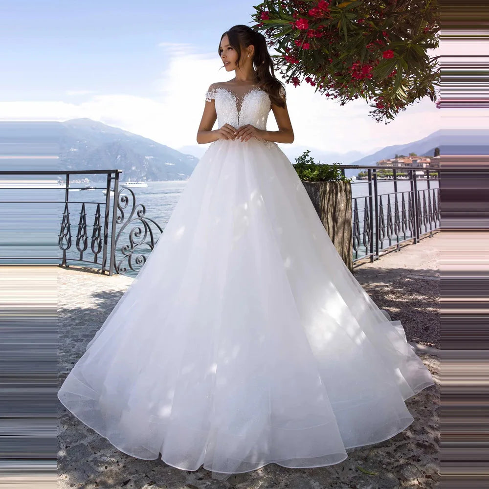 Sweetheart Collar Mermaid Women Wedding Dresses Sexy Lace Flower Print Bridal Gowns Engagement Banquet Mopping Length Customized