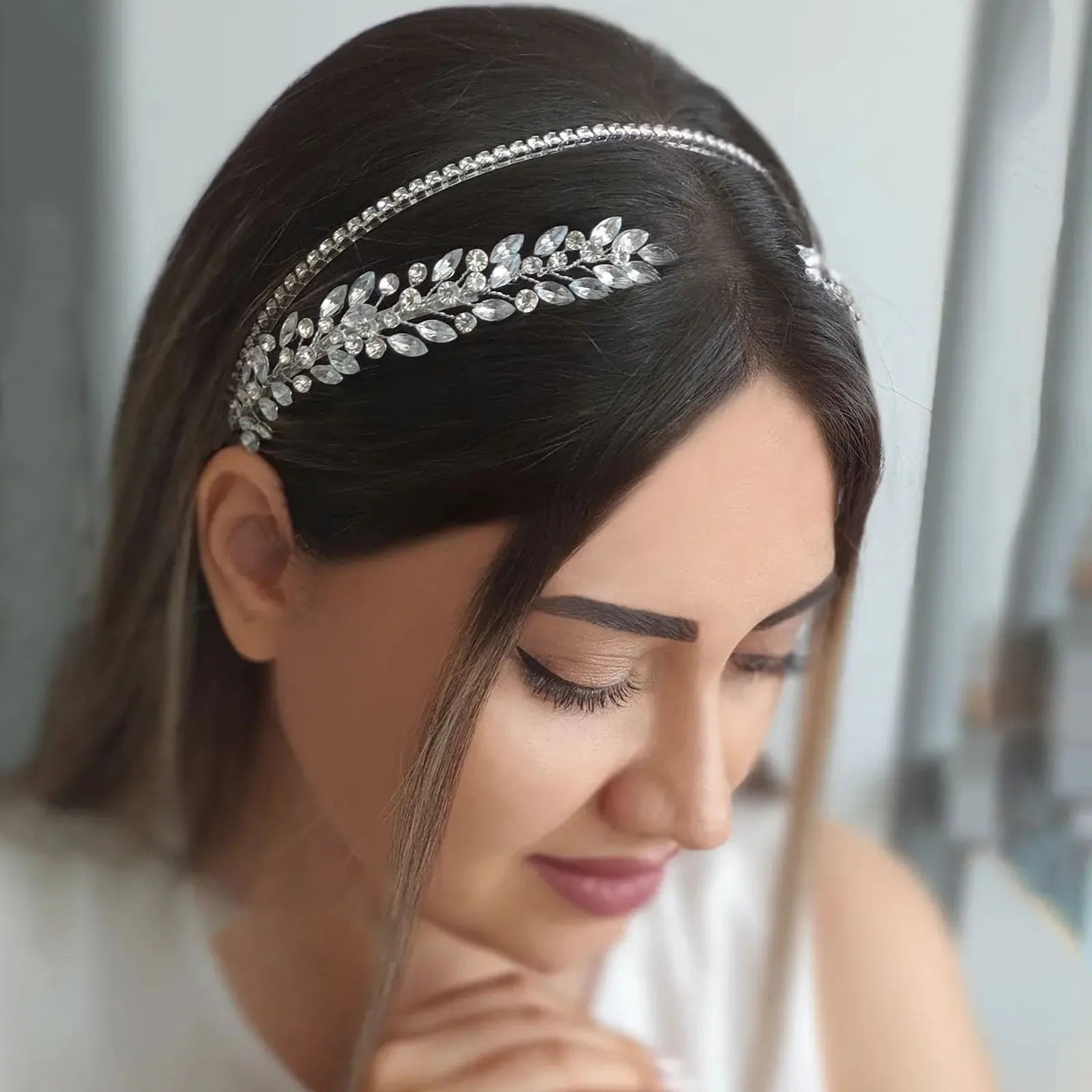 DZ056 Bridal Hairband Baroque Headband Bride Hair Jewelry Party Crowns Wedding Hair Accessories Bridal Headpiece Woman Headwear