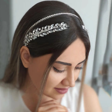 DZ056 Bridal Hairband Baroque Headband Bride Hair Jewelry Party Crowns Wedding Hair Accessories Bridal Headpiece Woman Headwear