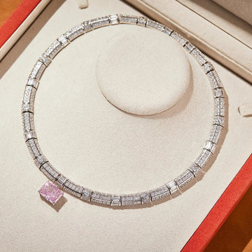 Pure 925 Sterling Silver Jewelry For Women Big Gemstone Wedding Jewelry Set High Quality Earrings Necklace Party Fine Jewelry